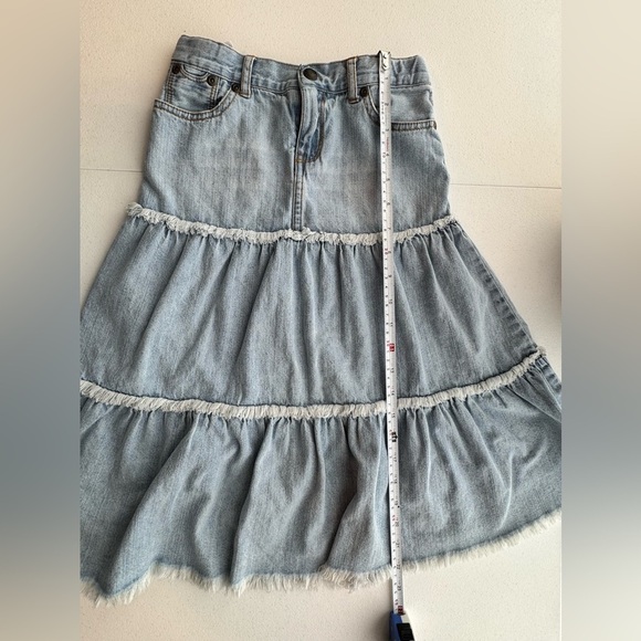 Ralph Lauren Girls Denim Skirt Size 6X - Picture 5 of 10